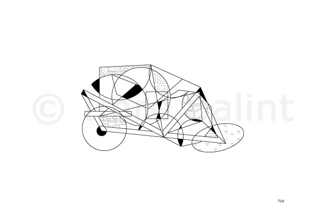 BinaryLineArt Artwork Image